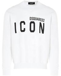 DSquared² Icon Sweatshirt - White