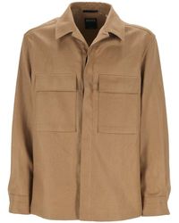 Zegna - Concealed Fastened Overshirt - Lyst