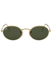 Ray-Ban - Rb3547 Metal Oval Sunglasses - Lyst