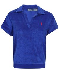 Polo Ralph Lauren - Terry Polo-Short Sleeve-Polo Shirt - Lyst