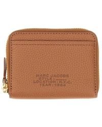 Marc Jacobs - Leather Wallet With Zipper - Lyst