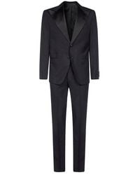Kiton - 2-pieces Tailored Wool Tuxedo Suit - Lyst