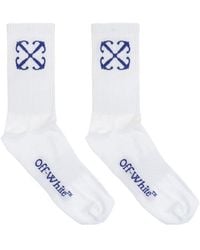 Off-White c/o Virgil Abloh - Arrows Ribbed Socks - Lyst