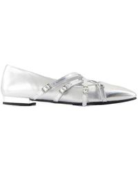 CAREL PARIS - Eloise Buckled Flat Shoes - Lyst