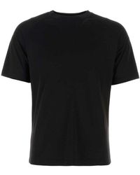 Zegna - Short Sleeved Crewneck T-shirt - Lyst