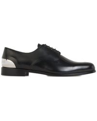 Alexander McQueen - Round-toe Lace-up Derby Shoes - Lyst
