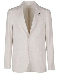Lardini - Single-Breasted Blazer - Lyst