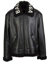 Balenciaga Leather jackets for Men - Lyst.ca