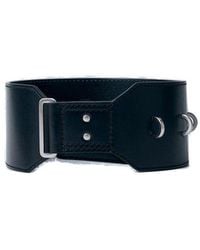 Rick Owens Leather Belt in Black for Men | Lyst