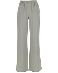 Antonelli - Rapolano Creen Pants With Elastic Waist - Lyst