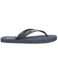 Les Deux - Logo Rubber Flip Flop - Lyst