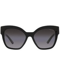 Prada - Pr 17zs Square-frame Logo-embellished Acetate Sunglasses - Lyst