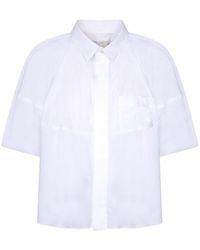 Sacai - Cotton Poplin Shirt - Lyst