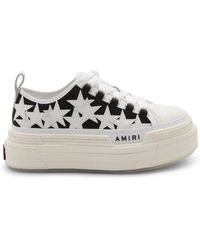 Amiri - Star Patch Lace-up Sneakers - Lyst