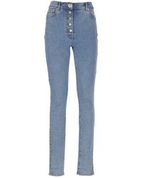 Moschino - Jeans High-waisted Straight-leg Jeans - Lyst