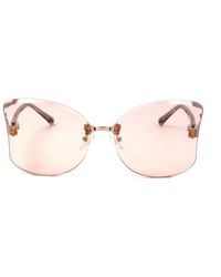 Linda Farrow - X Nº21 Butterfly Frame Sunglasses - Lyst