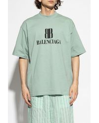 Balenciaga Bb T-shirt in Black for Men | Lyst