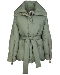 Khrisjoy - Iconic Belted Down Jacket - Lyst
