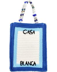 Casablancabrand - Tennis Beaded Crochet Bag - Lyst