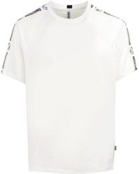 Moschino - Logo Tape Crewneck T-shirt - Lyst