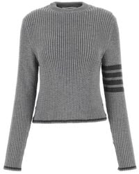 Thom Browne - Wool Knitwear - Lyst