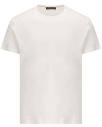Loro Piana - Short-sleeved Crewneck T-shirt - Lyst