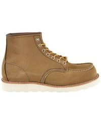Red Wing - Rounded Toe Lace-up Boots - Lyst