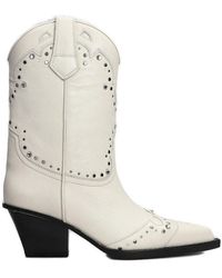 Paris Texas - Studded Janice Boots - Lyst