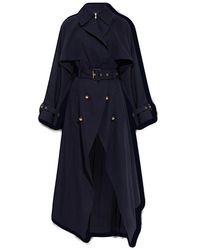 Alexander McQueen - Double-breasted Belted Trench Parka - Lyst