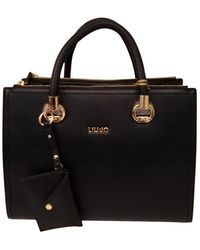 Liu Jo - Logo Lettering Handbag - Lyst