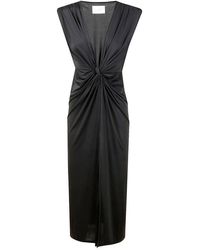 Mc2 Saint Barth - Knotted Midi Dress - Lyst