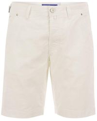 Jacob Cohen - Lou Logo Patch Bermuda Shorts - Lyst