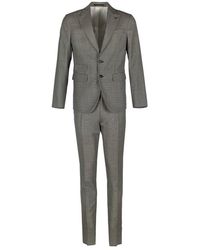 DSquared² - Houndstooth Patterned Tailored Suit - Lyst