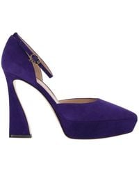 Gianvito Rossi - Pointed Toe Buckle Fastened Pumps - Lyst