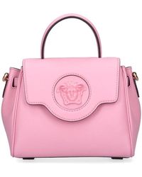 Versace La Medusa Small Top Handle Bag - Pink