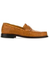 Marni - Braided Slip-on Loafers - Lyst