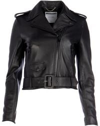 moschino leather jacket