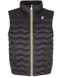 K-Way - Valen Quilted Warm Zipped Gilet - Lyst