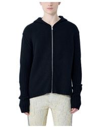 Rick Owens Long Hooded Cardigan in Black for Men | Lyst Rick Owens Long Hooded Cardigan in Black for Men | Lyst