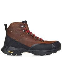 Roa - Round-Toe Lace-Up Boots - Lyst