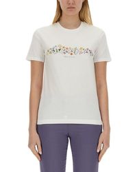 PS by Paul Smith - T-Shirt With Logo - Lyst