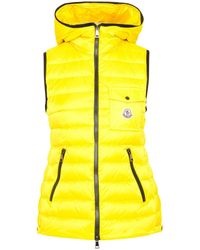 Moncler Yellow Polyamide Glyco Vest