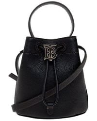 Burberry - 'tb Mini' Bucket Shoulder Bag - Lyst