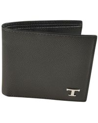 Tod's - Logo Plaque Bi-Fold Wallet - Lyst