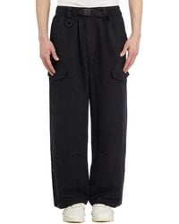 Y-3 - Twill Cargo Trousers - Lyst