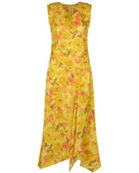 Acne Studios - All-over Floral Printed Dress - Lyst