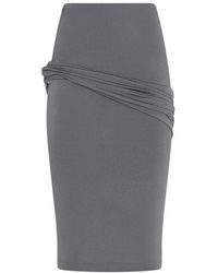 Givenchy - Draped Skirt - Lyst