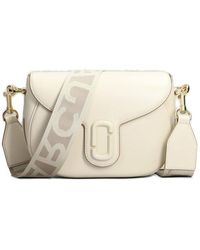 Marc Jacobs - The Covered J Marc Foldover Top Large Saddle Bag - Lyst