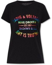 Zadig & Voltaire - 'walk' T-shirt - Lyst