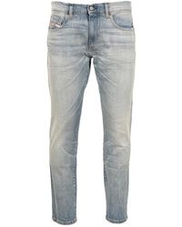DIESEL - 2019 D-strukt Mid-rise Slim-fit Jeans - Lyst